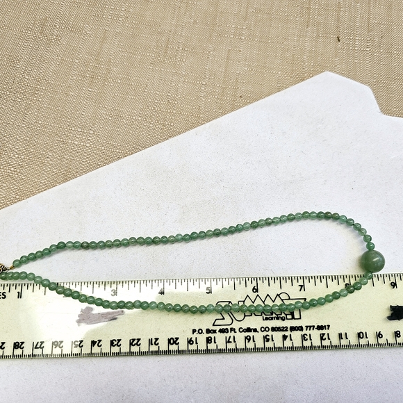 SET!  Aventurine Necklace with Spiral Wire Wrap Gemstone Bracelet  SET! - Picture 9 of 15